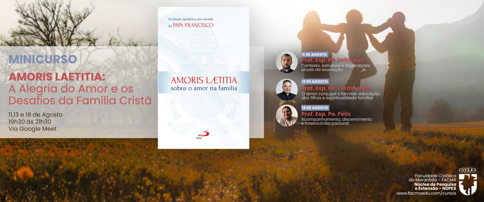 Amoris Laetitia A Alegria do Amor e os Desafios da Família Cristã CAPA