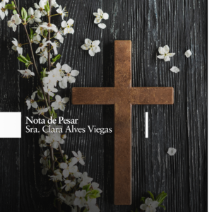 NOTA DE PESAR – Sra. Clara Alves Viegas